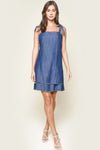 Texas Chambray Tie Dress