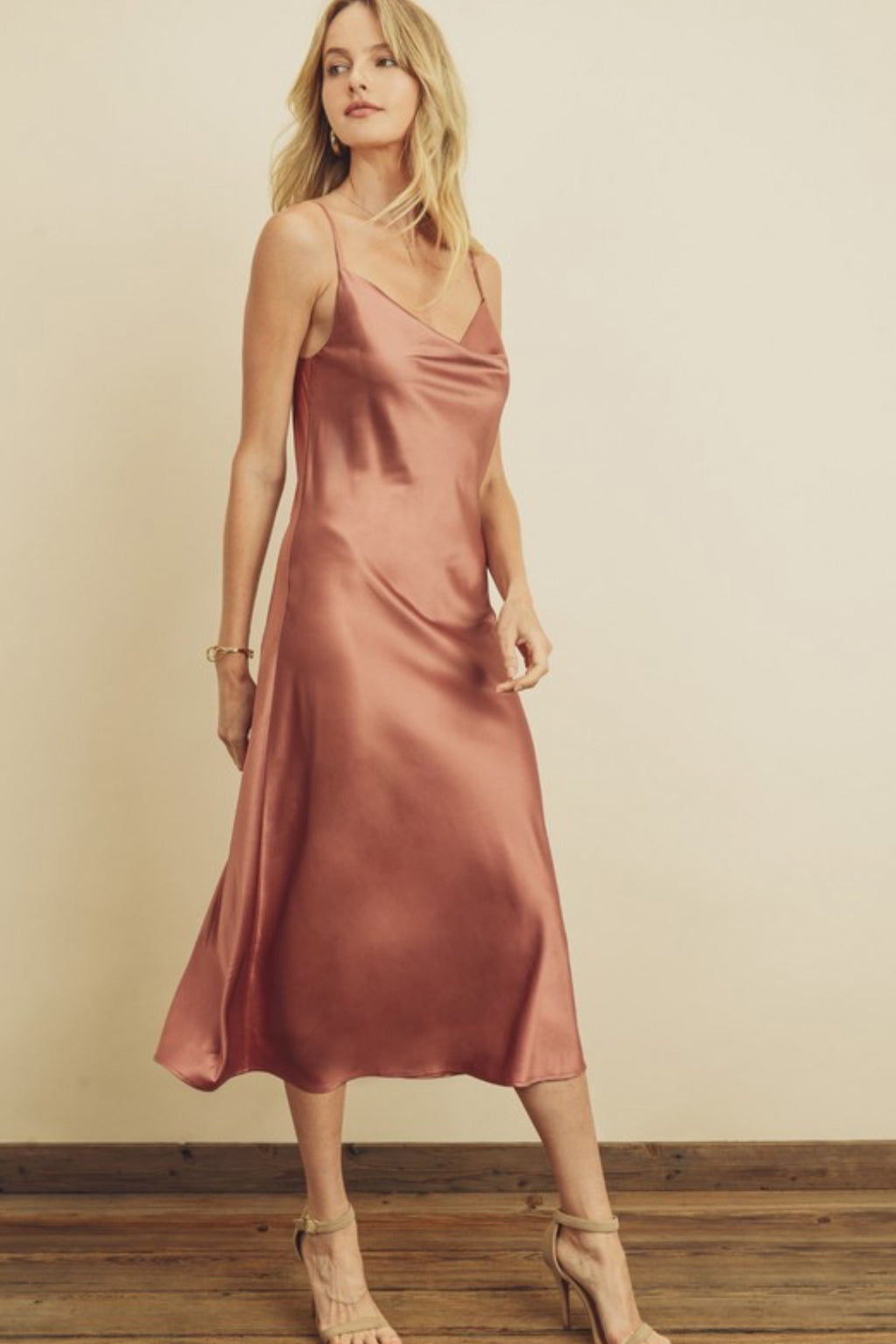 Satin Slip Dress