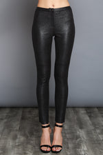 FAUX SUEDE LEGGINGS