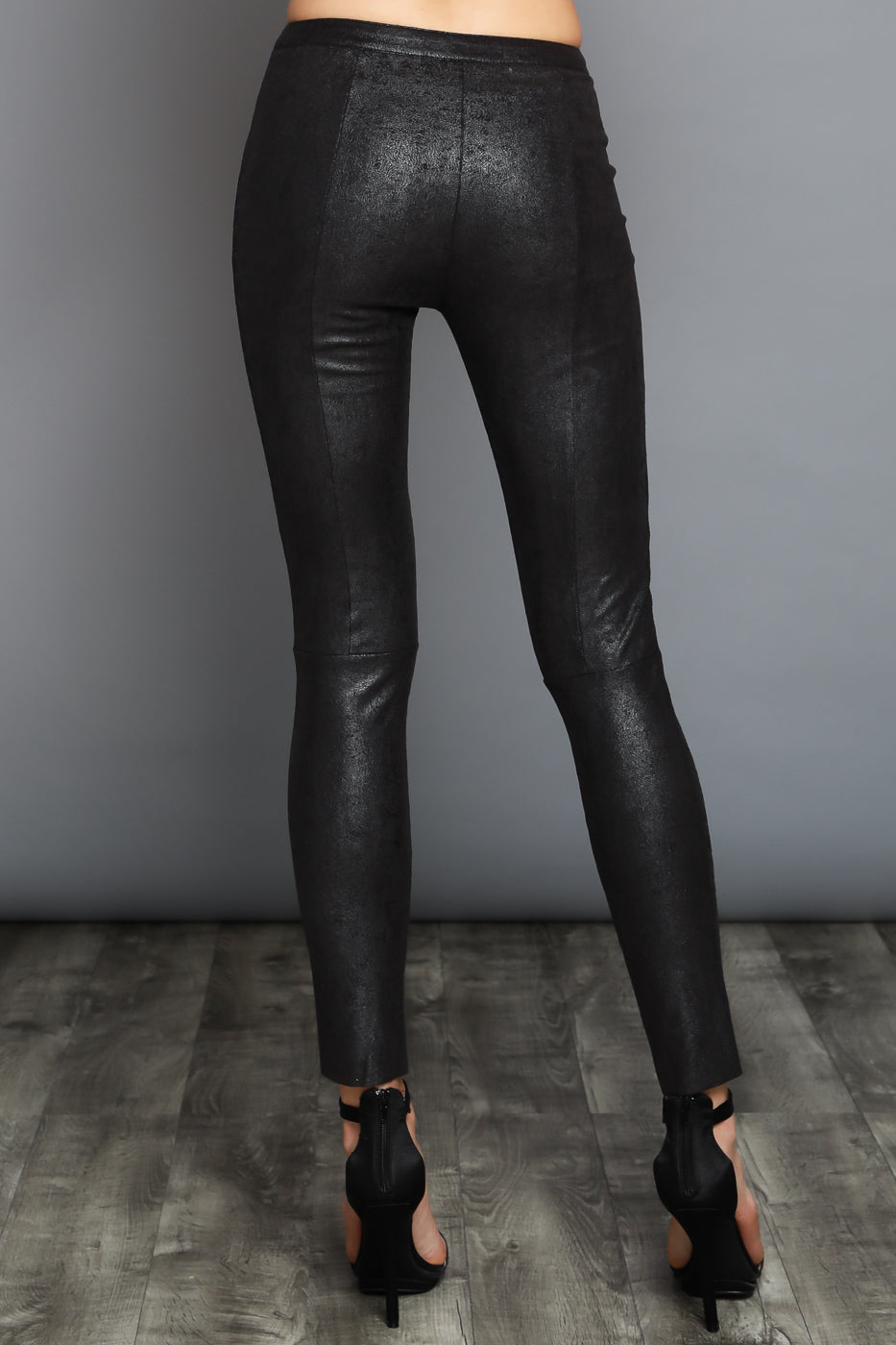 FAUX SUEDE LEGGINGS