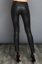 FAUX SUEDE LEGGINGS