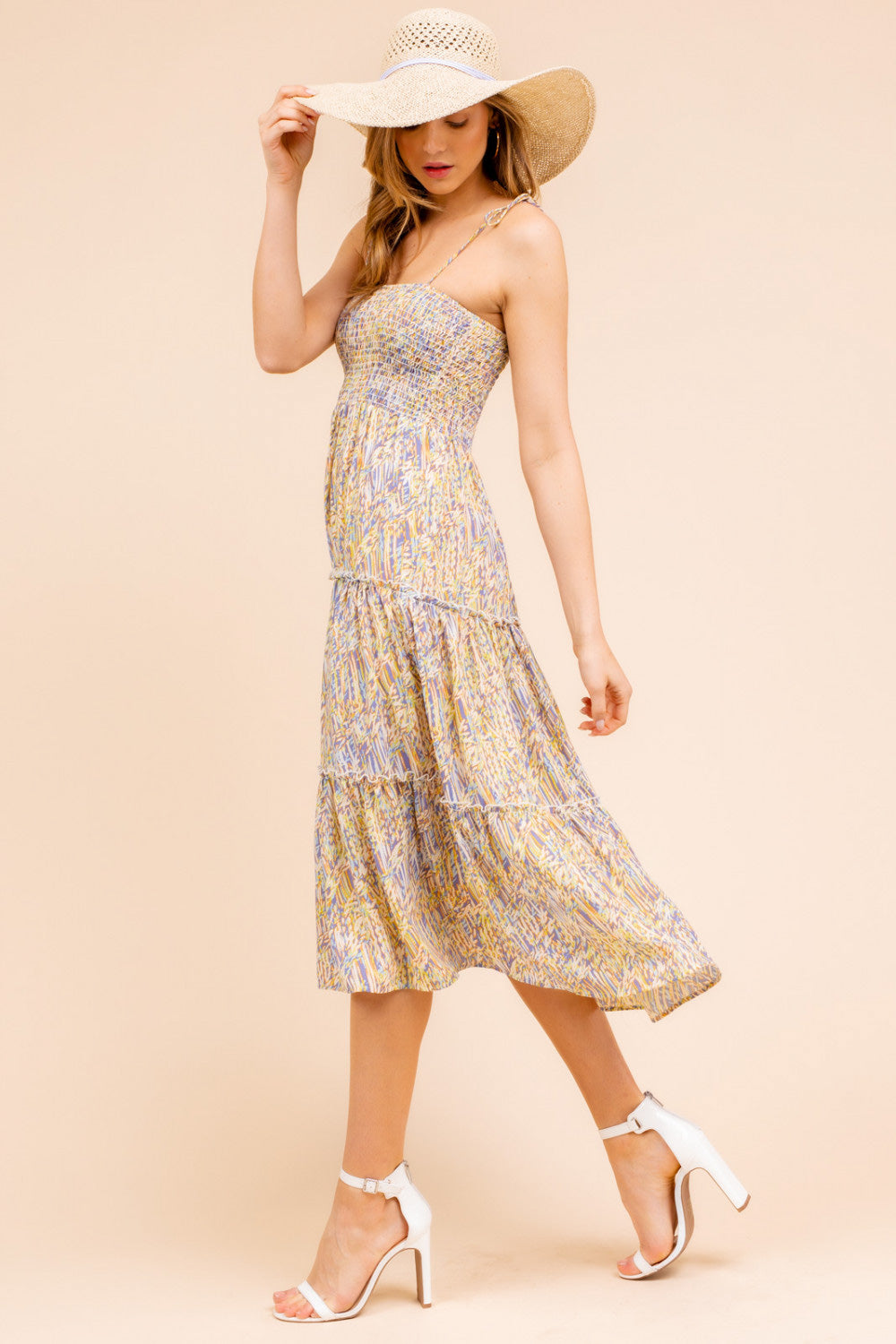 Spa Multi Print Dress