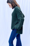 HUNTER GREEN SWEATER