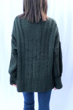 HUNTER GREEN SWEATER