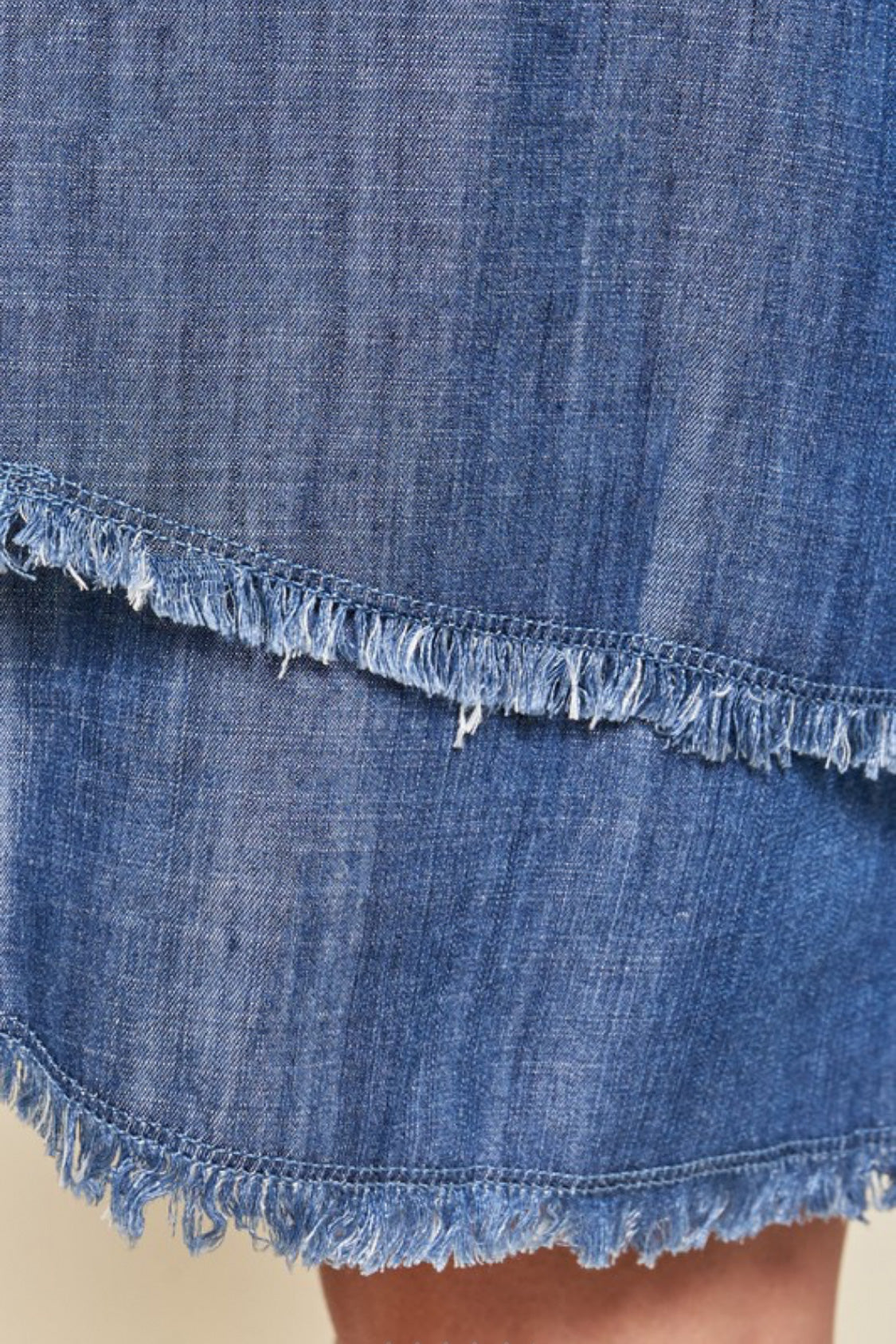 Texas Chambray Tie Dress