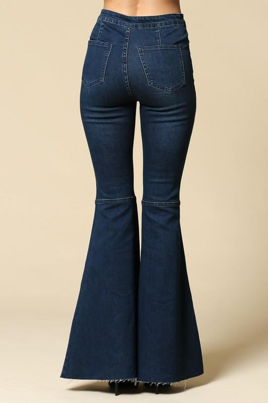 SUPER FLARED BELL BOTTOM JEANS