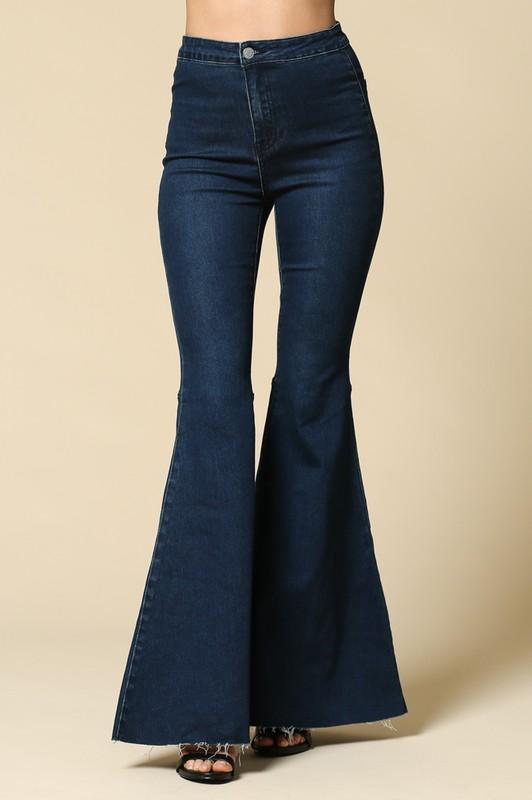 SUPER FLARED BELL BOTTOM JEANS