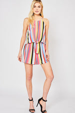 MULTI COLORED ROMPER