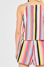 MULTI COLORED ROMPER