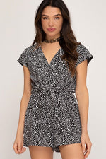SPIRIT ANIMAL PRINT ROMPER