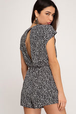 SPIRIT ANIMAL PRINT ROMPER
