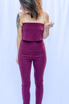 STRAPLESS JUMPSUIT
