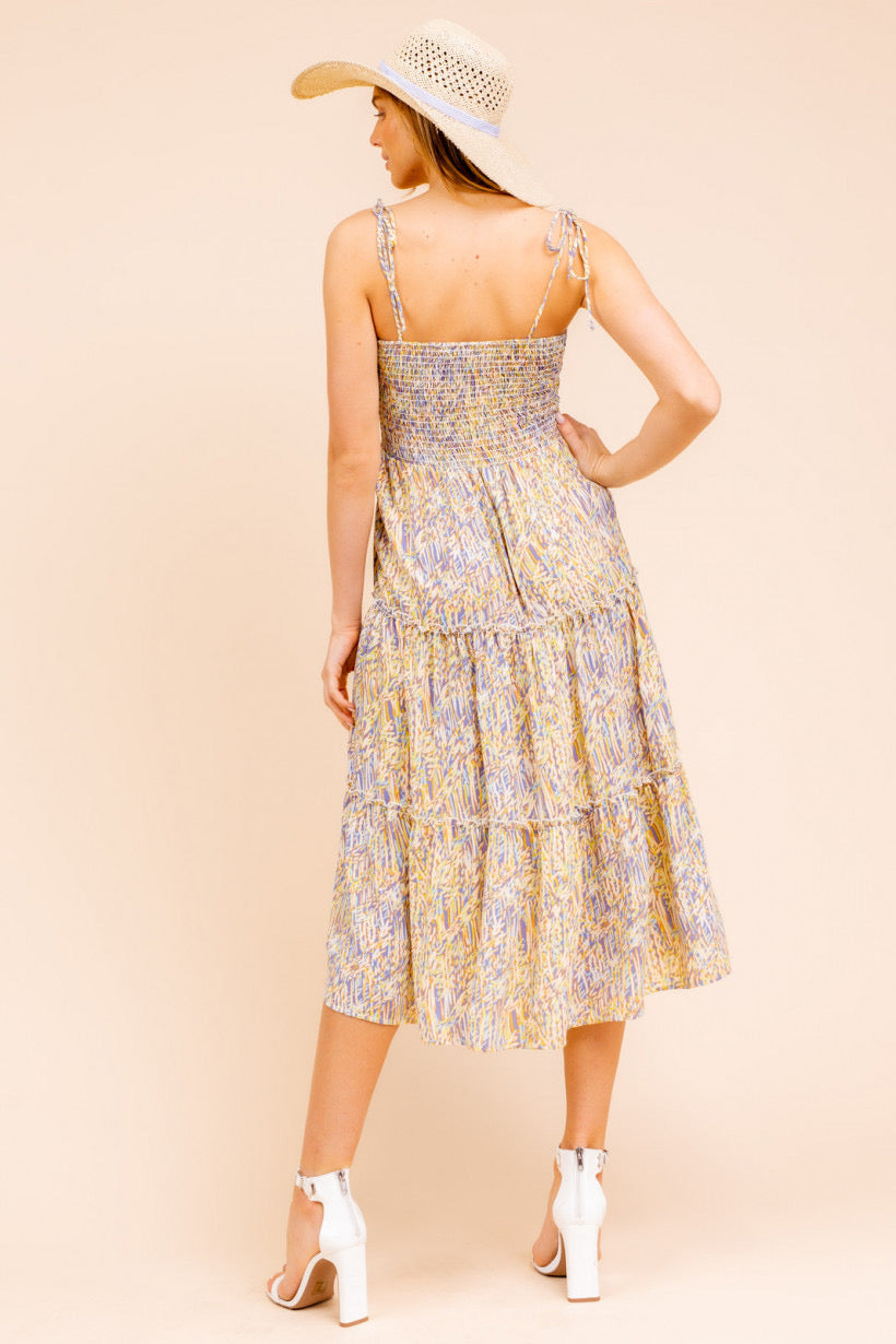 Spa Multi Print Dress