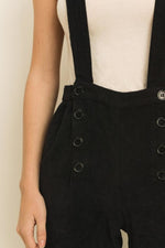 CORDUROY SUSPENDER OVERALLS