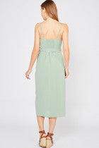Asymmetric Midi Dress