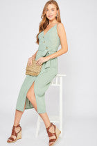 Asymmetric Midi Dress