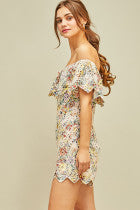 OFF SHOULDER ROMPER