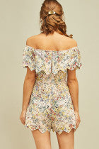 OFF SHOULDER ROMPER
