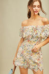 OFF SHOULDER ROMPER