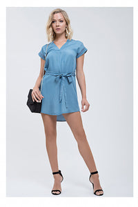 Chambray Dress