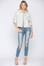Lines Linen Jacket