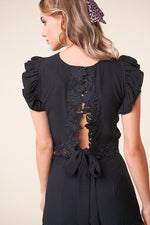 Junebug Lace Trim Top & Shorts