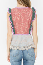 Marilyn Lace Top