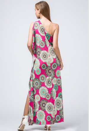 ORNATE PRINT DRESS