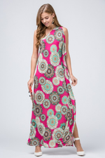 ORNATE PRINT DRESS