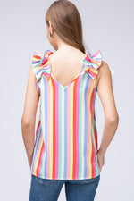 MULTI COLOR STRIPE TOP